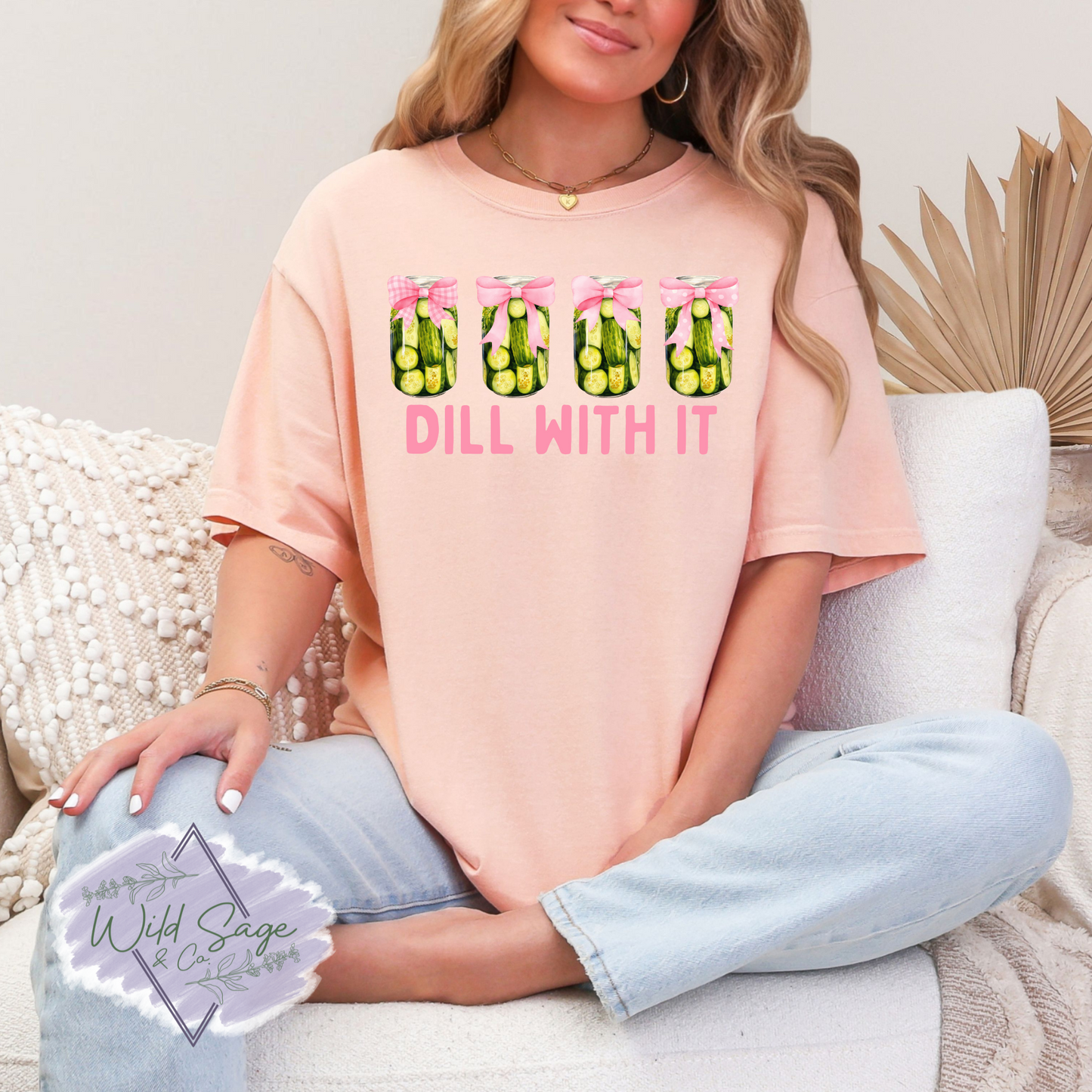 Dill With It Pickle Tee