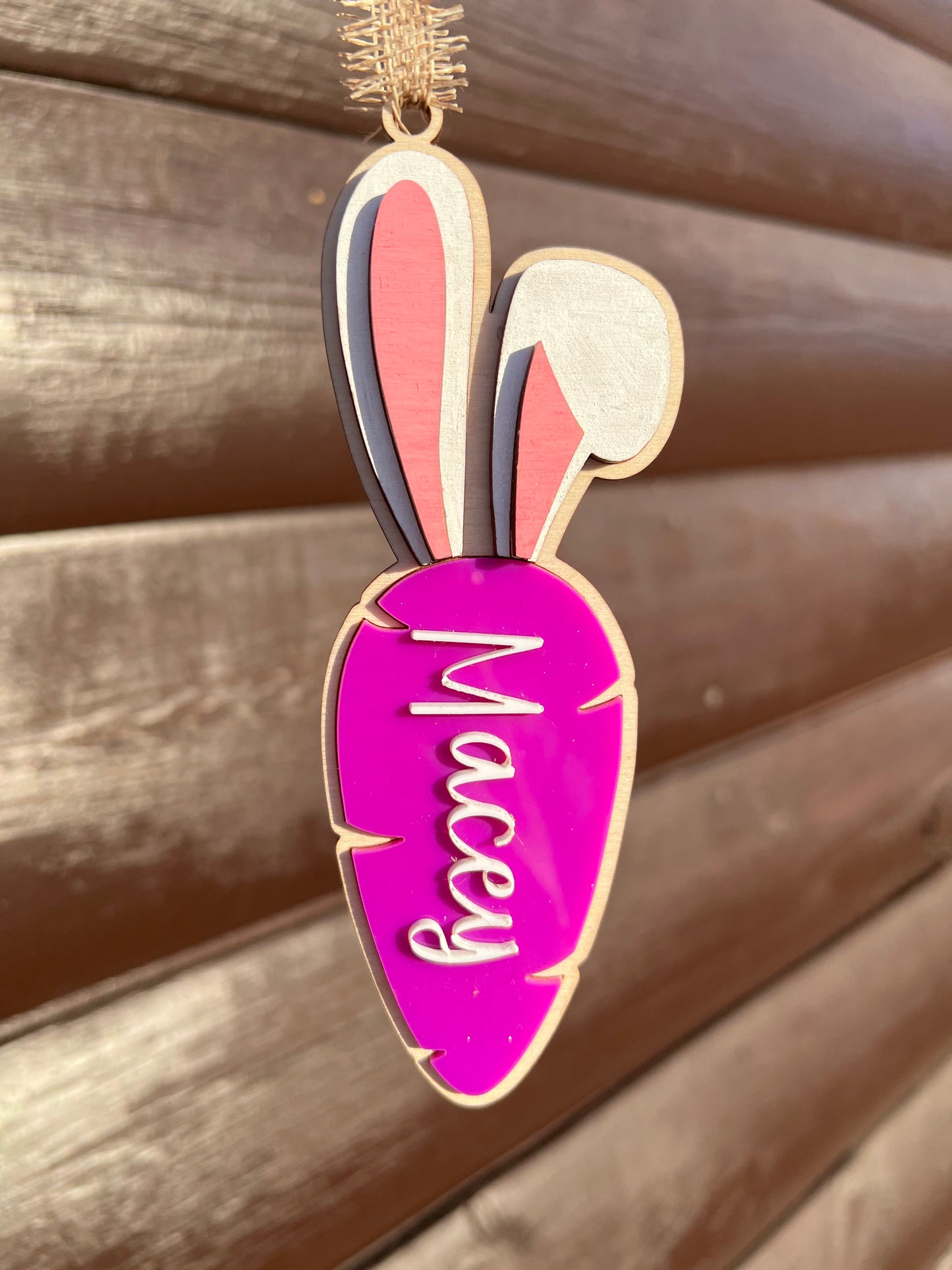 Carrot Basket Tag