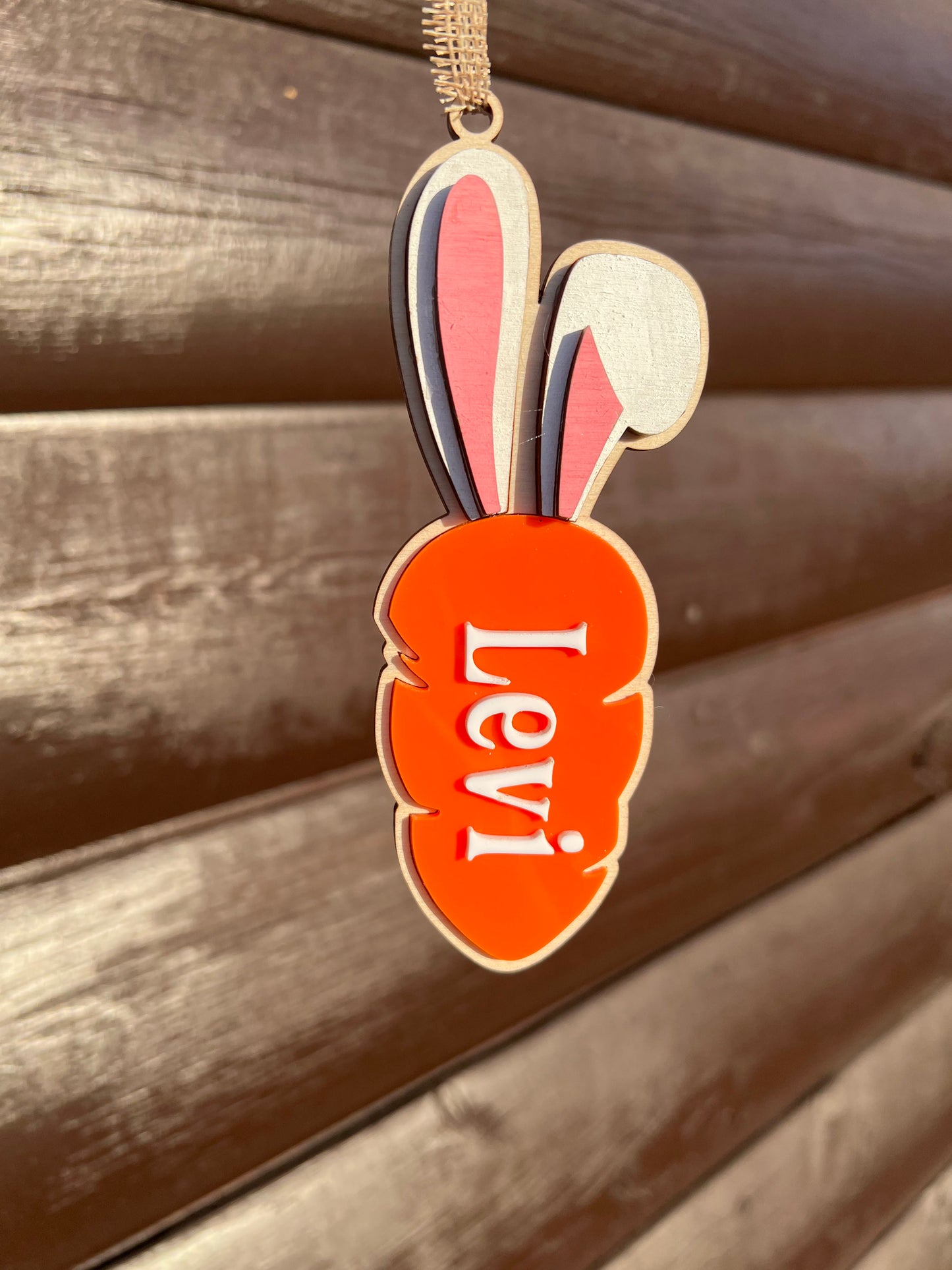 Carrot Basket Tag