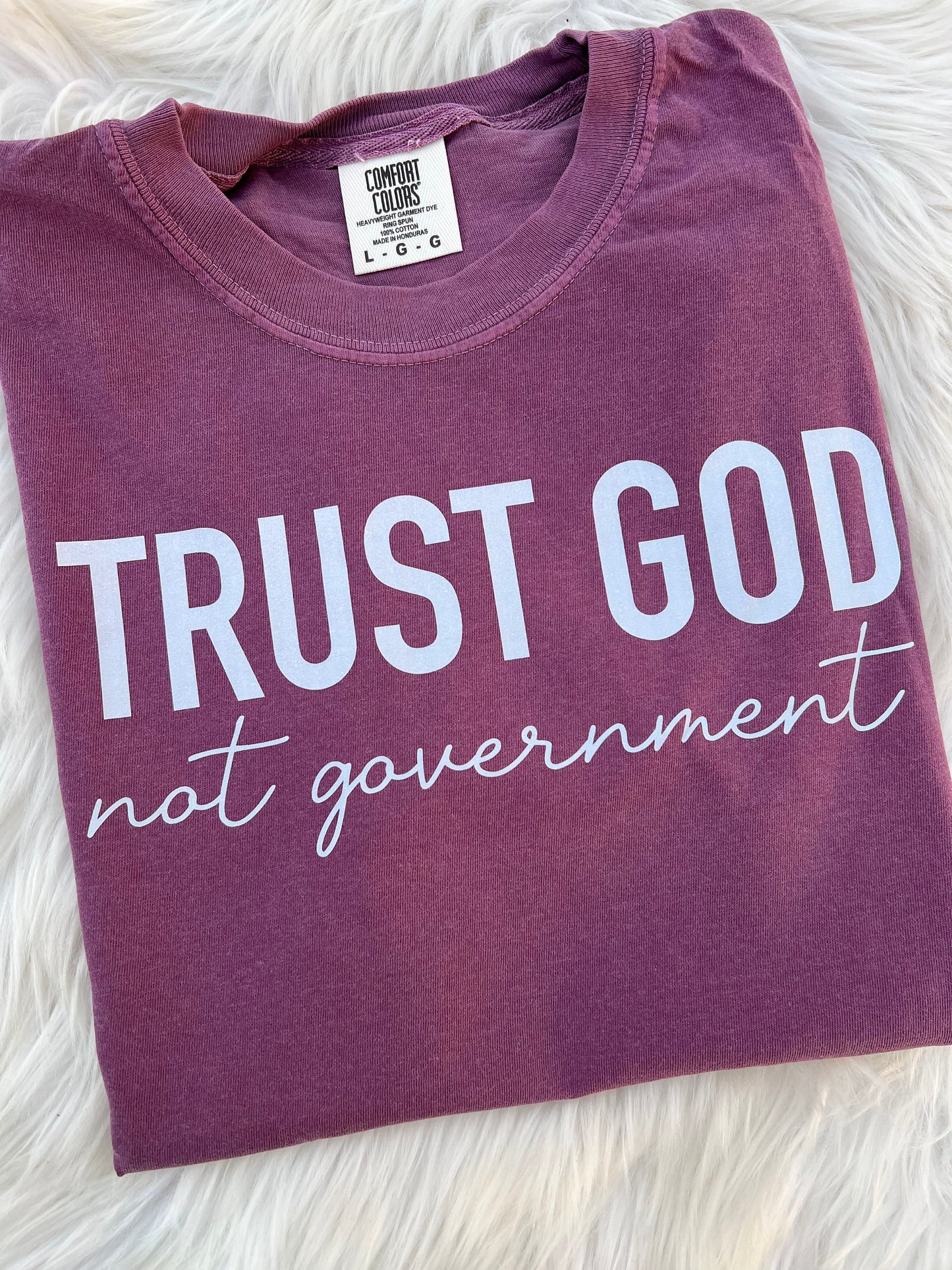 Trust God Not Government Tee