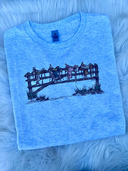 Saddles Tee
