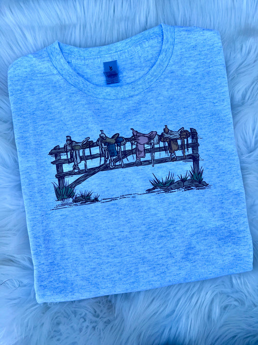Saddles Tee