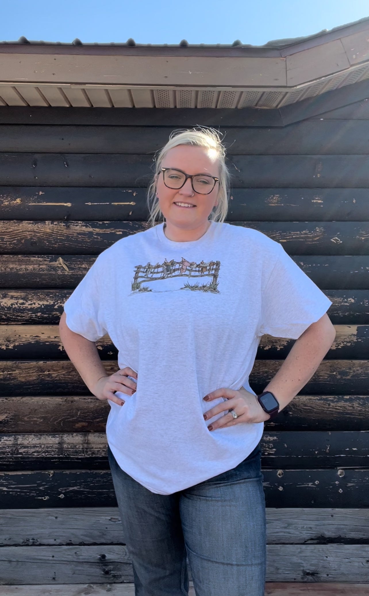 Saddles Tee