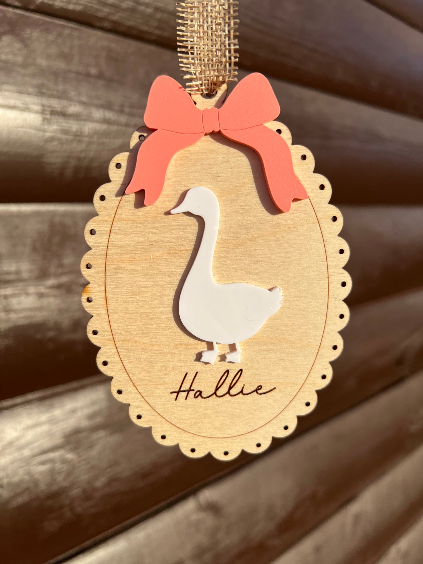 Vintage Basket Tag