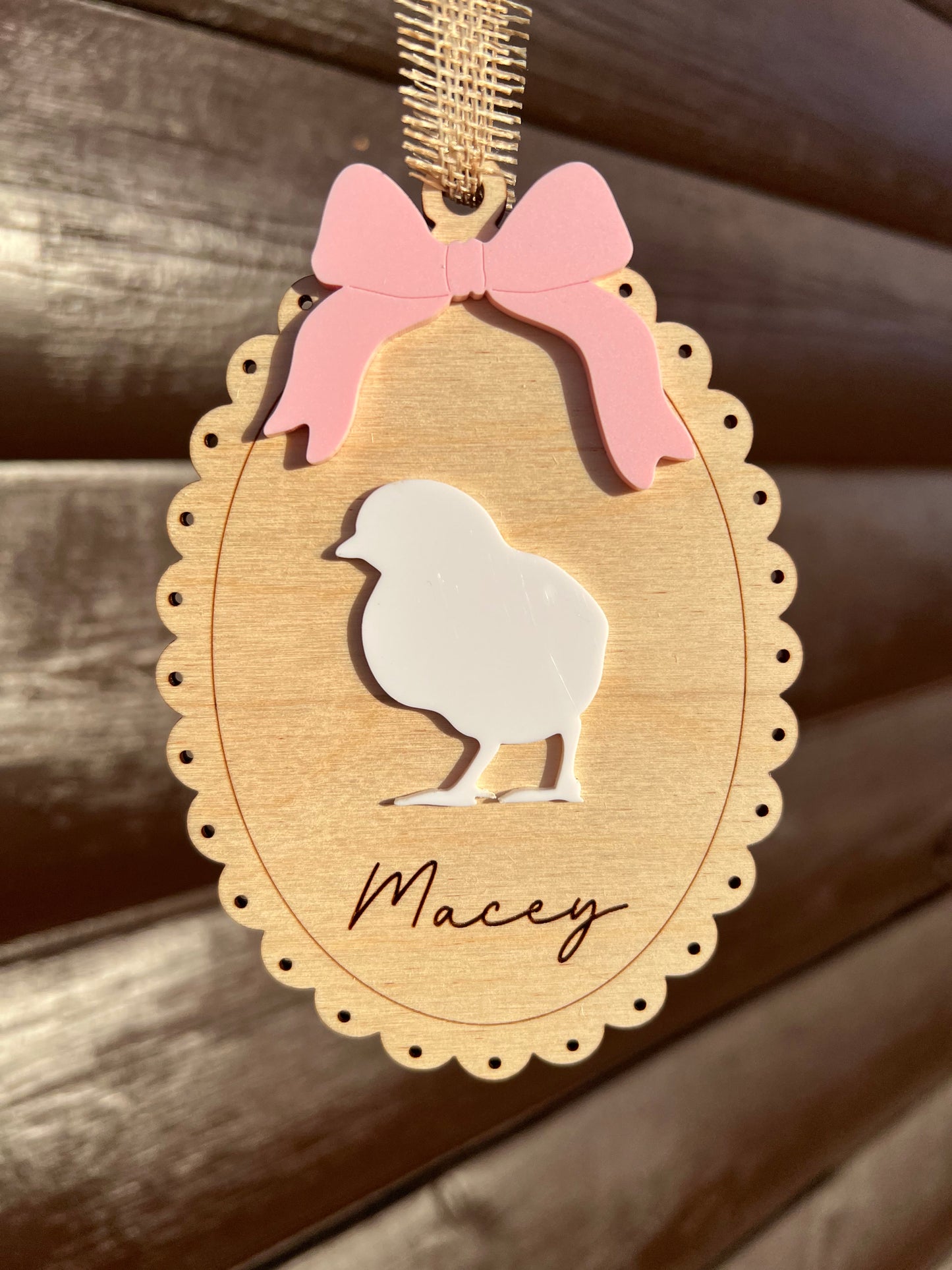 Vintage Basket Tag